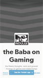 Mobile Screenshot of gaming.thebaba.com